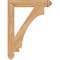 Ekena Millwork Imperial Arts & Crafts Smooth Bracket, Western Red Cedar, 3 1/2"W x 24"D x 32"H BKT04X24X32IMP03SWR - alternate 3